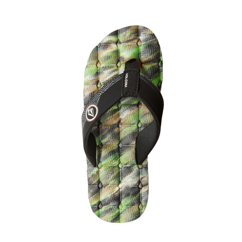 Volcom Boys (8-14) Recliner Sandal - Camo