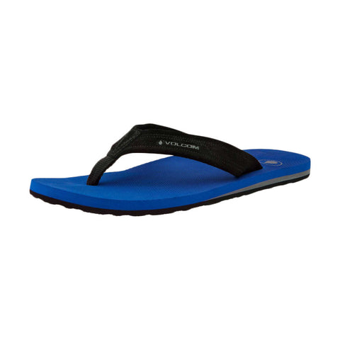 Volcom Driftin Leather Sandal - True Blue