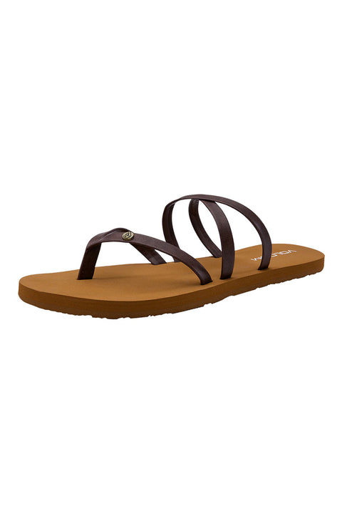 Volcom Easy Breezy II Sandal - Brown - Side