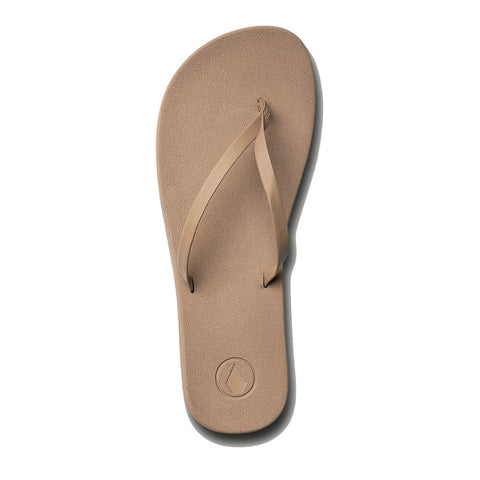 Volcom Ecliner Prayer Sandals - Tan