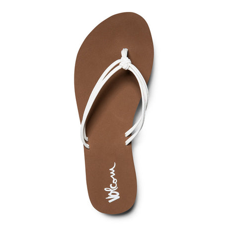 Volcom Forever And Ever Sandal - White