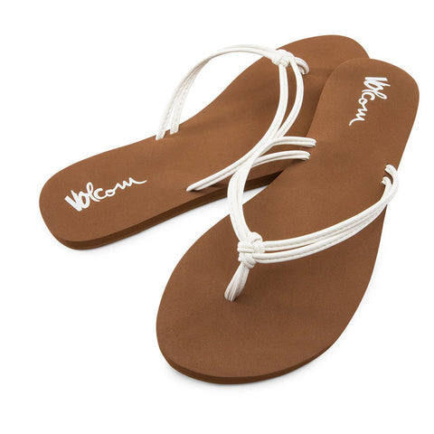 Volcom Forever And Ever Sandal - White