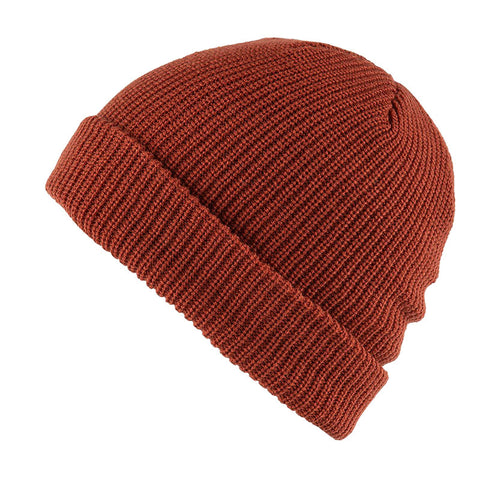 Volcom Full Stone Beanie - Orange Red