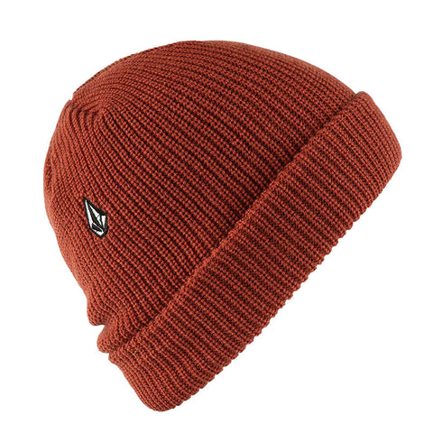 Volcom Full Stone Beanie - Orange Red