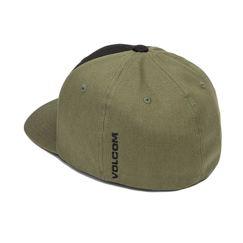 Volcom Full Stone Heather Xfit Hat - Army