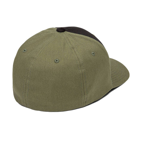 Volcom Full Stone Heather Xfit Hat - Army