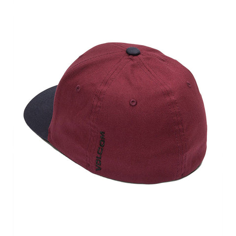 Volcom Full Stone Heather XFit Hat - Floyd Red