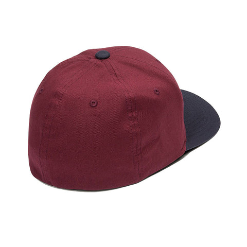 Volcom Full Stone Heather XFit Hat - Floyd Red