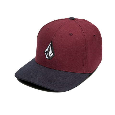 Volcom Full Stone Heather XFit Hat - Floyd Red