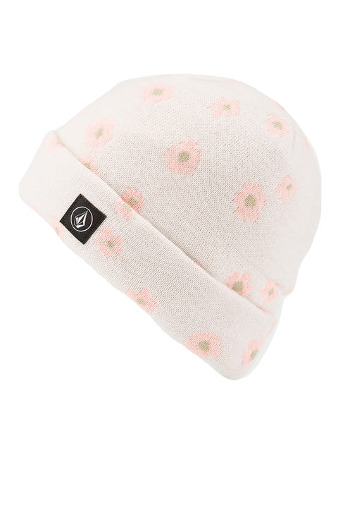 Volcom Full Stone Jacquard Beanie - Star White