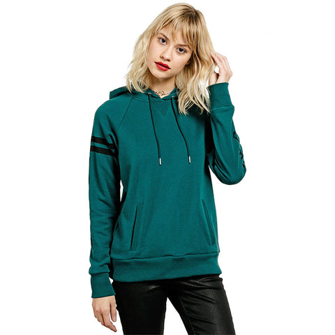 Volcom Gettin Shacked Hoodie - Midnight Green