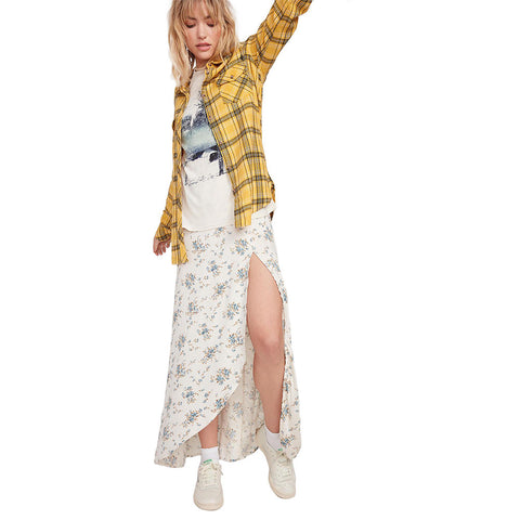 Volcom Getting Rad Plaid Flannel - Sunrise