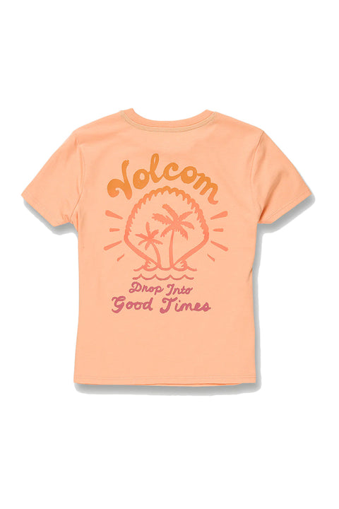 Volcom Girls Last Party Tee - Melon - Back