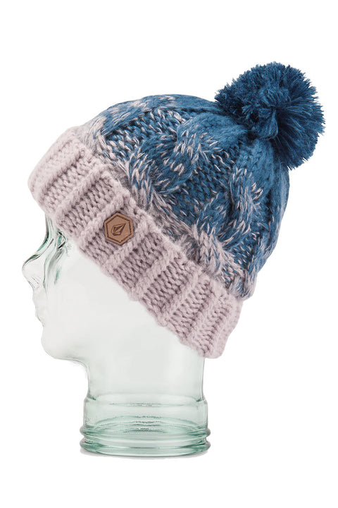 Volcom Gradient Hand Knit Beanie - Amethyst Smoke