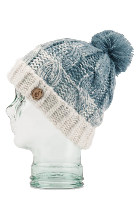 Volcom Gradient Hand Knit Beanie - Ice Green