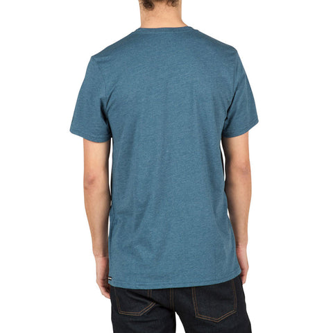 Volcom Heather Solid Tee - Smokey Blue