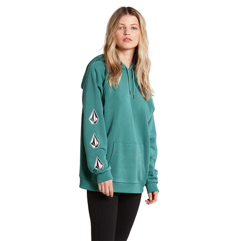 Volcom Iconic Stone Pullover Hoodie - Laguna Blue
