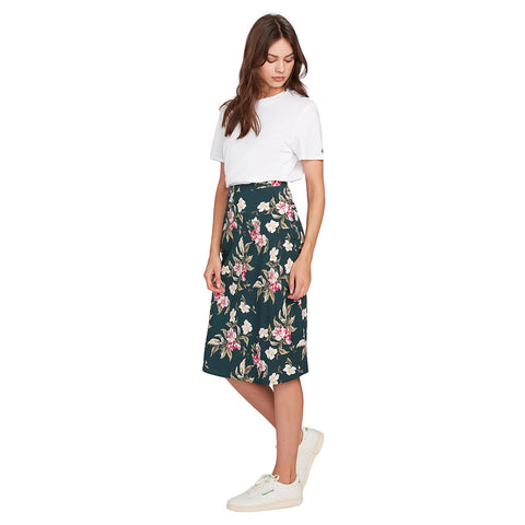Volcom I'm A Leo Skirt - Emerald Green