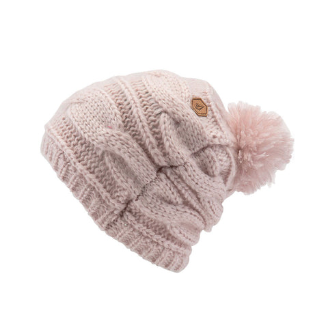 Volcom Leaf Beanie - Faded Pink