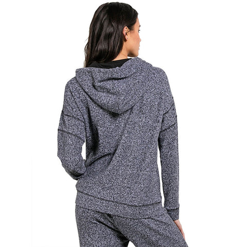 Volcom Lil Zip Hoody - Heather Black