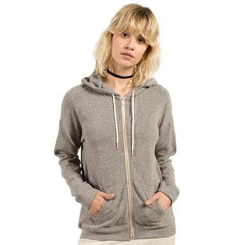 Volcom Lil Zip Hoody - Charcoal