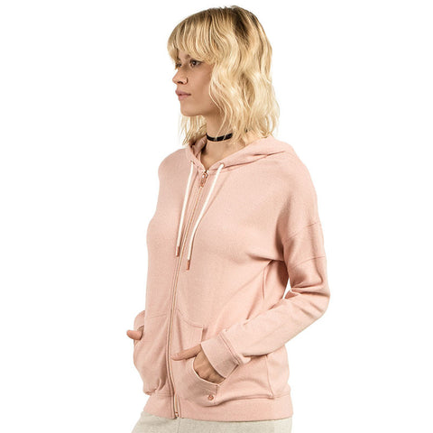 Volcom Lil Zip Hoody - Mellow Rose