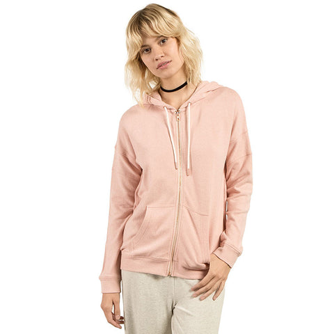 Volcom Lil Zip Hoody - Mellow Rose