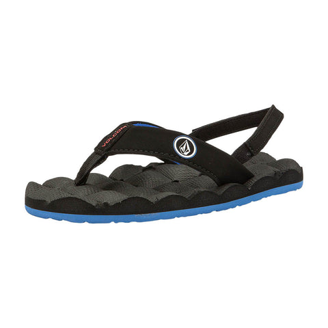 Volcom Boys (2-7) Recliner Sandal - Star White