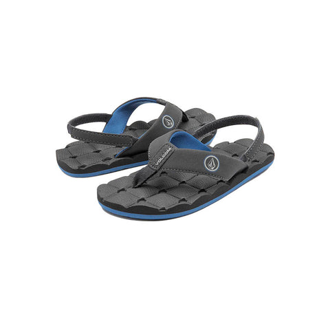 Volcom Boys (2-7) Recliner Sandal - Blue Combo