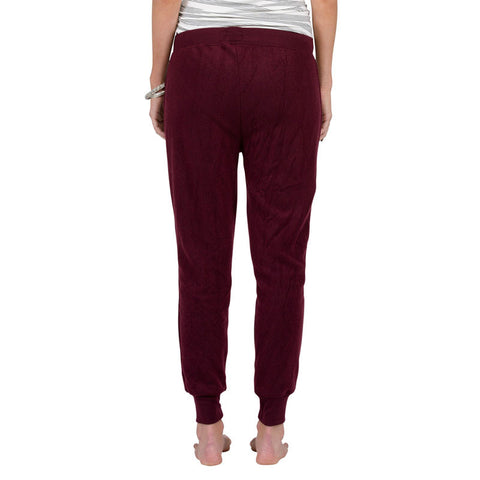 Volcom Lived In Fleece Pants - Merlot