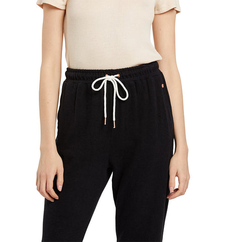 Volcom Lived In Lounge Fleece Pant - Black