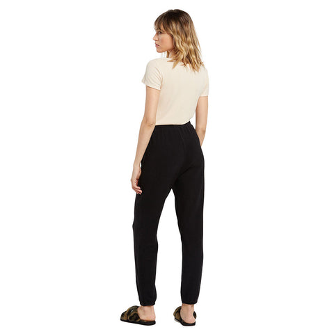 Volcom Lived In Lounge Fleece Pant - Black