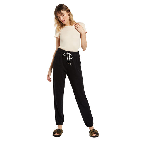 Volcom Lived In Lounge Fleece Pant - Black