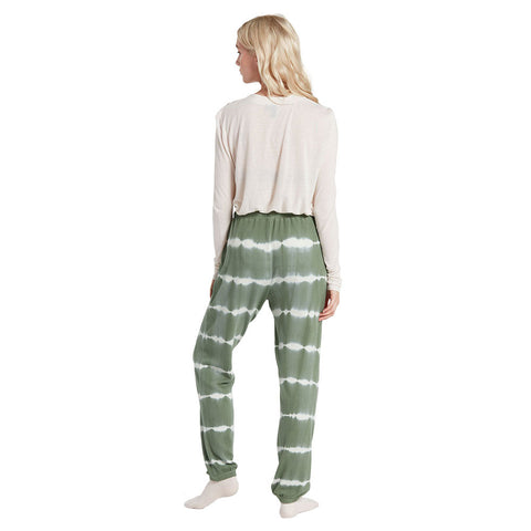 Volcom Lived In Lounge Fleece Pant - Light Army