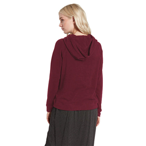 Volcom Lived In Lounge Hoodie - Bark Brown