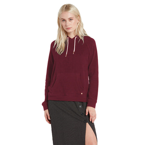 Volcom Lived In Lounge Hoodie - Bark Brown