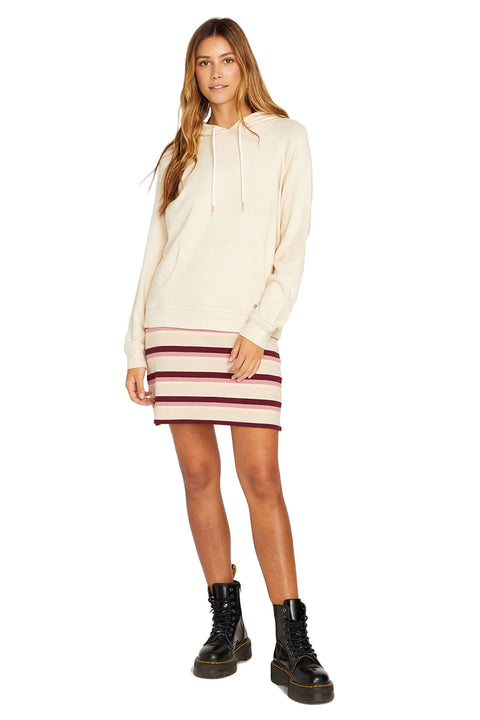 Volcom Lived In Lounge Hoodie - Cream