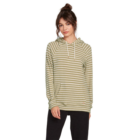 Volcom Lived In Lounge Hoodie - Dusty Green