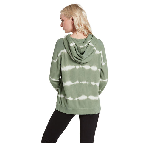 Volcom Lived In Lounge Hoodie - Light Army