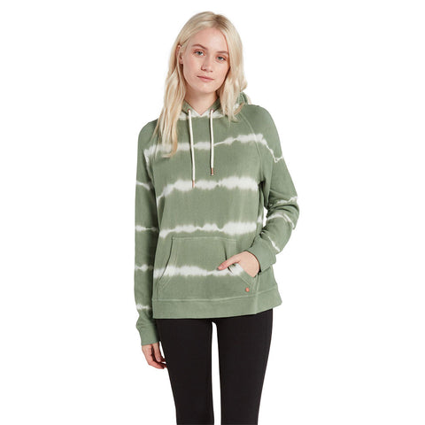 Volcom Lived In Lounge Hoodie - Light Army