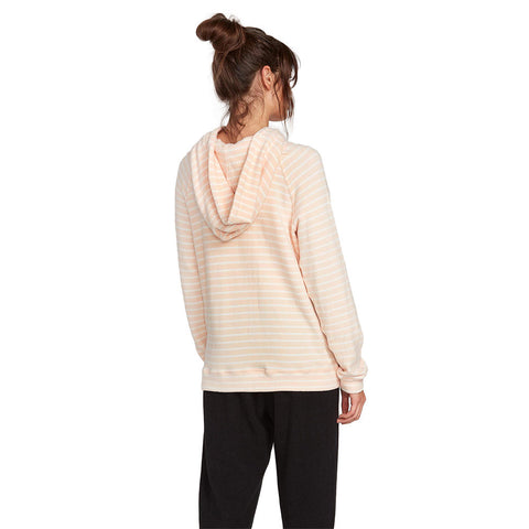 Volcom Lived In Lounge Hoodie - Light Peach