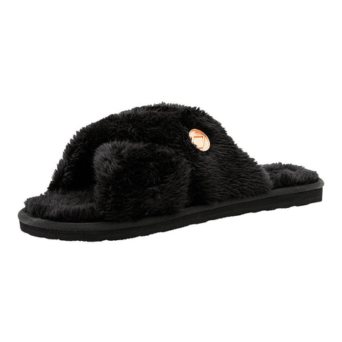Volcom Lived In Lounge Slip Sandal - Black