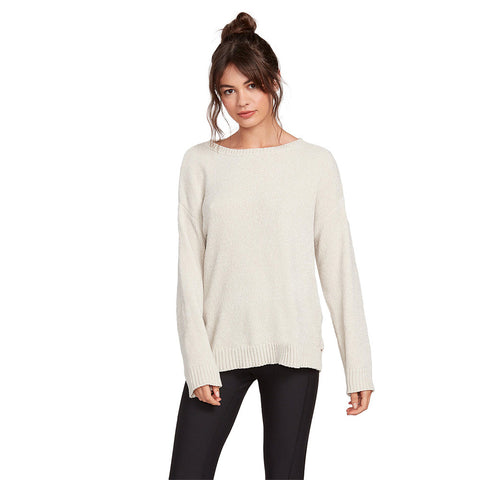 Volcom Lived In Lounge Sweater - Bone