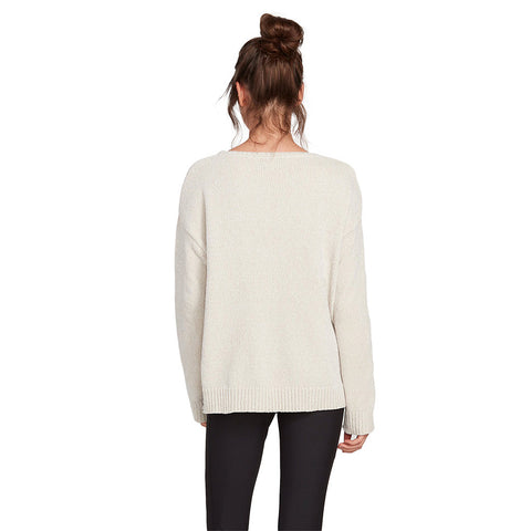 Volcom Lived In Lounge Sweater - Bone