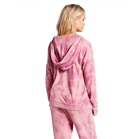 Volcom Lived In Lounge Zip Fleece - Faded Mauve