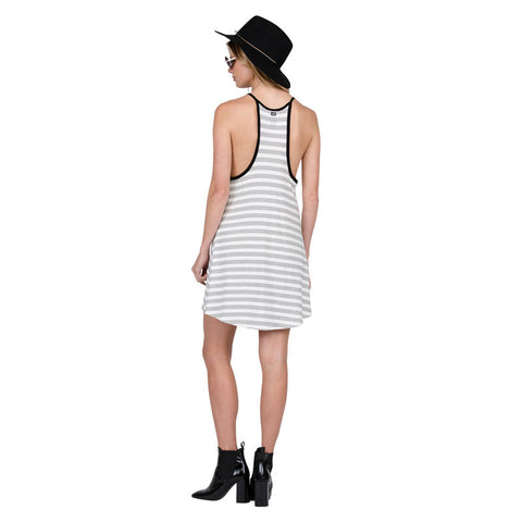 Volcom Lived In Tank Dress - Black Combo