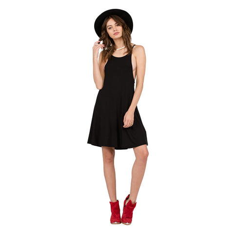 Volcom Lived In Tank Dress - Black