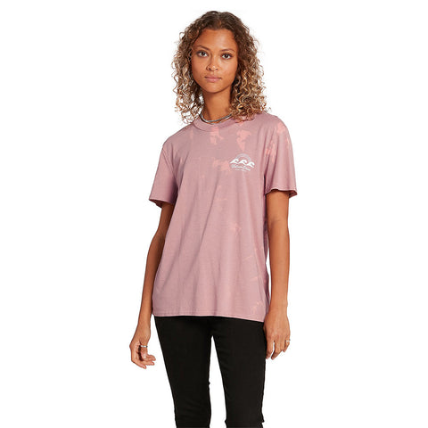Volcom Lock It Up Tee - Faded Mauve