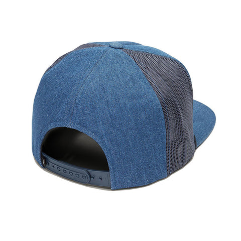 Volcom Logger Cheese Snapback Hat - Indigo