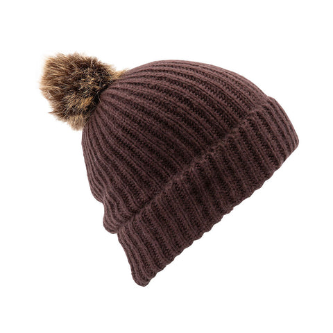 Volcom Lula Beanie - Black / Red